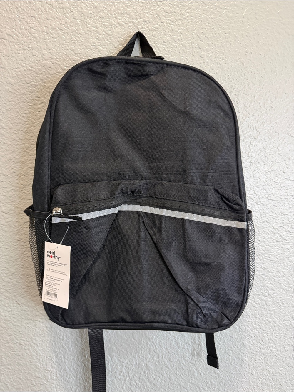 Target Black Women’s Backpack with Reflective Trim